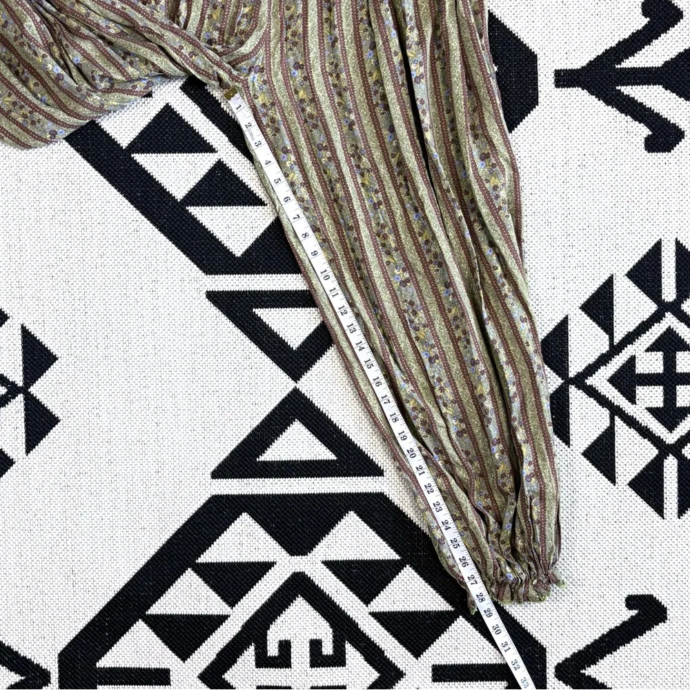 Intimately Free People Rule The World Floral Maxi Jumpsuit in Fern Combo Large - Picture 12 of 16